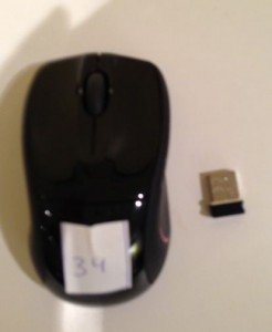 Logitech mouse wireless USB $8 item 34