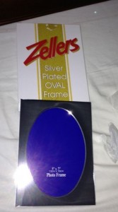 New Silver Photo Frame $5